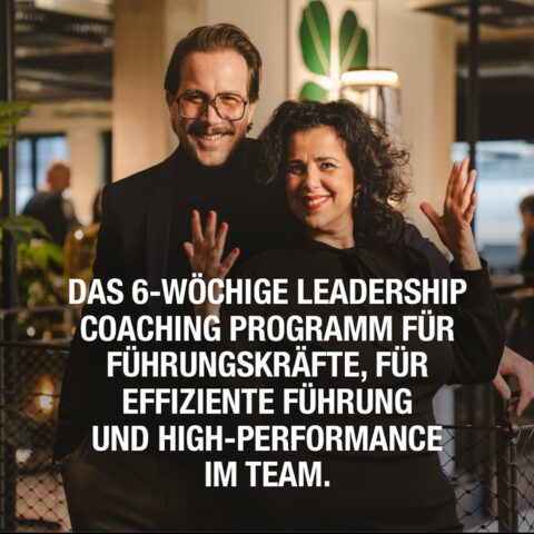 6-wöchiges Leadership-Coaching-Programm für Führungskräfte zur Förderung von Effizienz und Team-Performance.